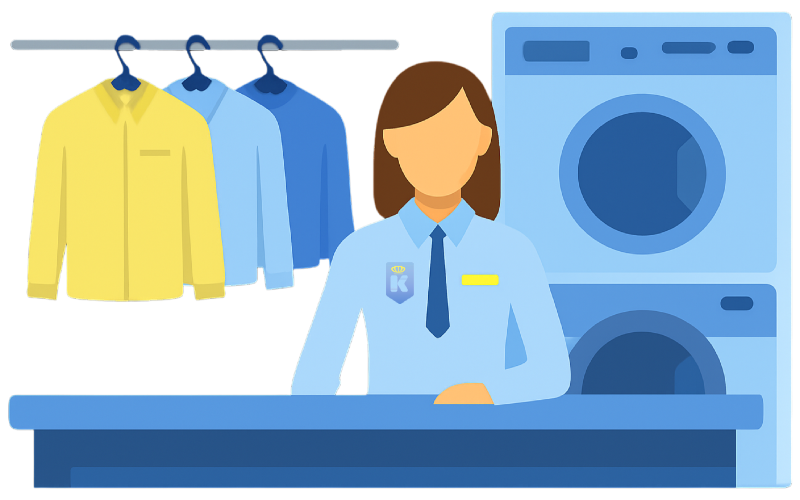 In-Store Laundry Service by King's Laundromat